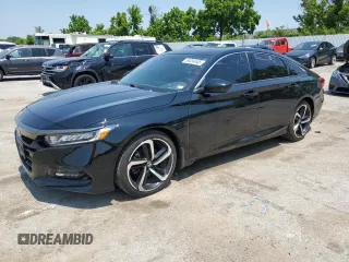 2020 Honda Accord Sport with VIN 1HGCV2F3XLA004505, listed as a Copart auction lot 59334645 with 70,254 mi miles and Salvage title. Bid and sale history available at DreamBid. Image 1.