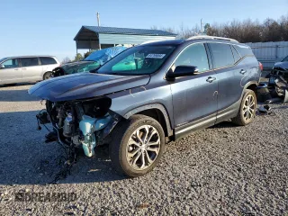 2019 GMC Terrain SLT with VIN 3GKALPEX9KL268243, listed as a Copart auction lot 84759004 with 163,828 mi miles and Salvage Title. Bid and sale history available at carsss.com. Image 1.