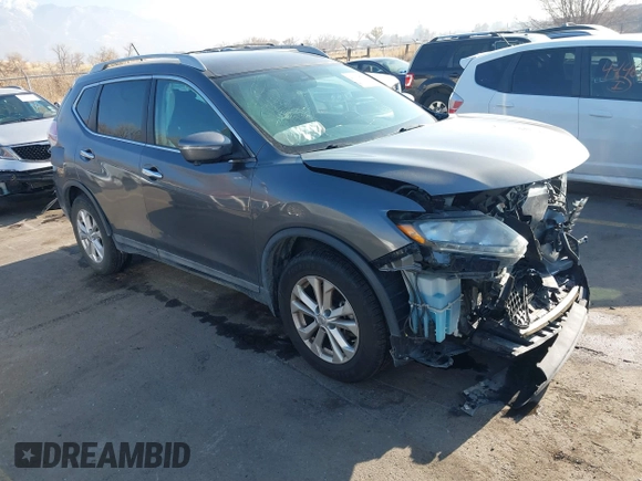 2015 Nissan Rogue SL with VIN 5N1AT2MV3FC752646, listed as a IAAI auction lot 41038720 with 74,490 mi miles and . Bid and sale history available at carsss.com. Image 1.
