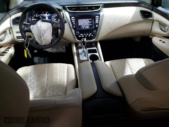 2021 Nissan Murano Platinum z VIN 5N1AZ2DSXMC140879, wystawiony jako Copart lot #51484265 z przebiegiem 64 400 mil mil oraz Szkoda całkowita • Salvage title. Historia ofert i sprzedaży dostępna na DreamBid. Obrazek 8.
