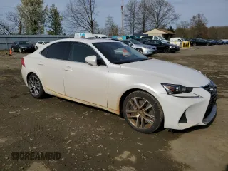 2018 Lexus IS 300 z VIN JTHC81D24J5031715, wystawiony jako Copart lot #53025235 z przebiegiem 68 446 mil mil oraz Szkoda całkowita • Salvage title. Historia ofert i sprzedaży dostępna na DreamBid. Obrazek 4.