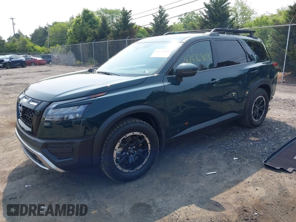 2025 Nissan Pathfinder Rock Creek with VIN 5N1DR3BD6SC239123, listed as a IAAI auction lot 42476803 with 637 mi miles and . Bid and sale history available at DreamBid. Image 18.