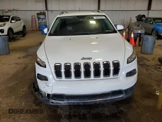 2015 Jeep Cherokee Limited with VIN 1C4PJLDBXFW765909, listed as a Copart auction lot 52293525 with 125,702 mi miles and Salvage Title. Bid and sale history available at DreamBid. Image 5.