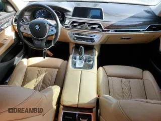 2022 BMW 7 Series 750i xDrive with VIN WBA7U2C08NCK23657, listed as a Copart auction lot 54202285 with 26,532 mi miles and Salvage title. Bid and sale history available at DreamBid. Image 8.