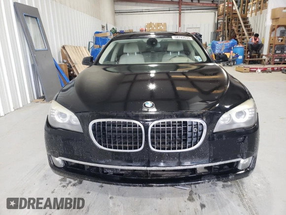 2012 BMW 7 Series 750Li с VIN WBAKB8C5XCC852493, выставлен на аукционе Copart как лот 58743535 с пробегом 168 897 миль миль и Чистый • Clean title. История ставок и продаж доступна на DreamBid. Изображение 5.