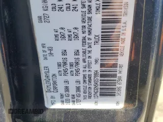 2004 Dodge Dakota Sport с VIN 1D7HG32N54S579964, выставлен на аукционе Copart как лот 55008865 с пробегом 82 642 миль миль и Чистый • Clean title. История ставок и продаж доступна на DreamBid. Изображение 12.