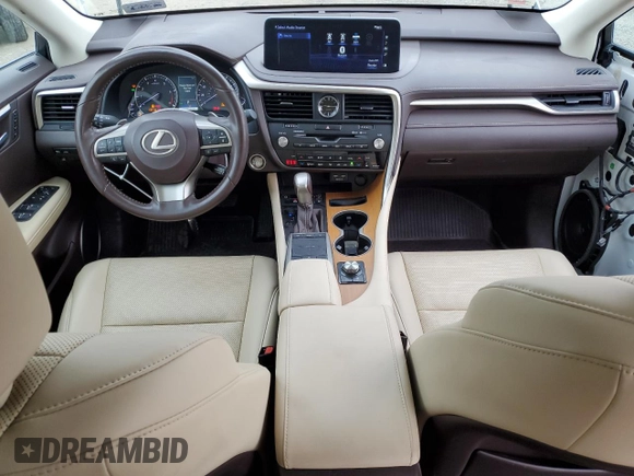 2020 Lexus RX with VIN 2T2HZMDA3LC221455, listed as a Copart auction lot 50994835 with 41,324 mi miles and Salvage Title. Bid and sale history available at carsss.com. Image 8.