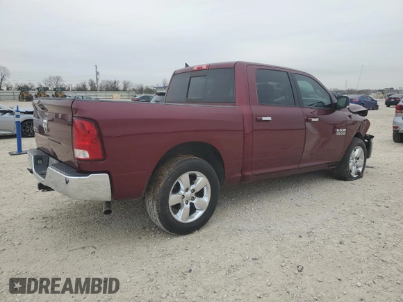 2018 Ram 1500 Big Horn with VIN 1C6RR6LG7JS115037, listed as a Copart auction lot 42947065 with 132,434 mi miles and Salvage Title. Bid and sale history available at carsss.com. Image 3.