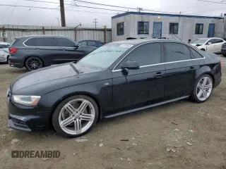 2015 Audi A4 Premium with VIN WAUBFAFL4FN026205, listed as a Copart auction lot 51339665 with 78,621 mi miles and Clean Title. Bid and sale history available at carsss.com. Image 1.