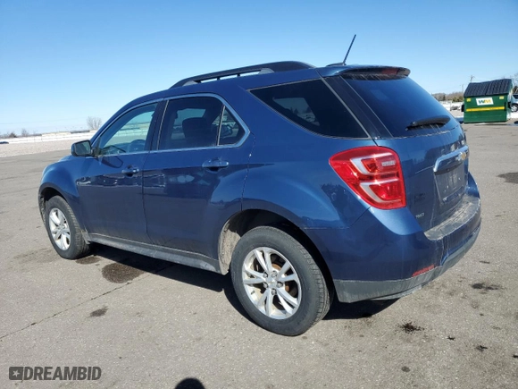 2016 Chevrolet Equinox LT with VIN 2GNFLFEK9G6336432, listed as a Copart auction lot 47817985 with 104,468 mi miles and Salvage Title. Bid and sale history available at carsss.com. Image 2.