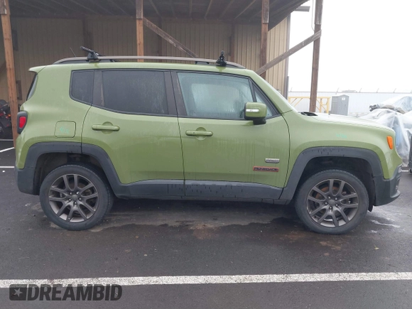 2016 Jeep Renegade Latitude with VIN ZACCJBBT6GPD56227, listed as a IAAI auction lot 41285549 with 107,906 mi miles and . Bid and sale history available at DreamBid. Image 14.