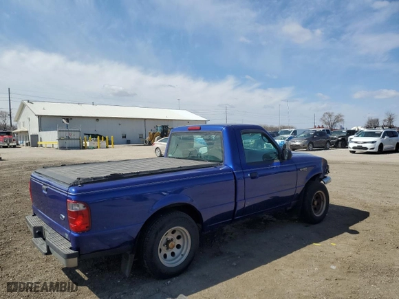 2005 Ford Ranger XL with VIN 1FTYR10D55PB02605, listed as a Copart auction lot 50504945 with 158,913 mi miles and Clean Title. Bid and sale history available at carsss.com. Image 4.
