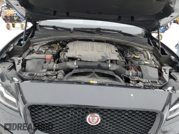2018 Jaguar F-Pace 35t Prestige with VIN SADCK2EVXJA248277, listed as a Copart auction lot 85302924 with 104,059 mi miles and Clean title. Bid and sale history available at DreamBid. Image 12.