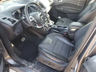 2013 Ford Escape Titanium with VIN 1FMCU0J90DUD23778, listed as a Copart auction lot 43647835 with 130,558 mi miles and Salvage Title. Bid and sale history available at carsss.com. Image 7.