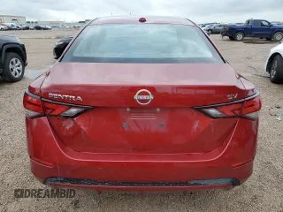 2024 Nissan Sentra SV with VIN 3N1AB8CV6RY350310, listed as a Copart auction lot 54760875 with 37,307 mi miles and Clean Title. Bid and sale history available at DreamBid. Image 6.