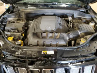 2015 Jeep Grand Cherokee Overland with VIN 1C4RJFCT6FC159979, listed as a Copart auction lot 48055435 with 108,846 mi miles and Clean Title. Bid and sale history available at carsss.com. Image 12.