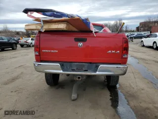 2006 Dodge Ram 2500 SLT with VIN 3D7KS28C86G283576, listed as a Copart auction lot 50599105 with 0 mi miles and Salvage Title. Bid and sale history available at carsss.com. Image 6.
