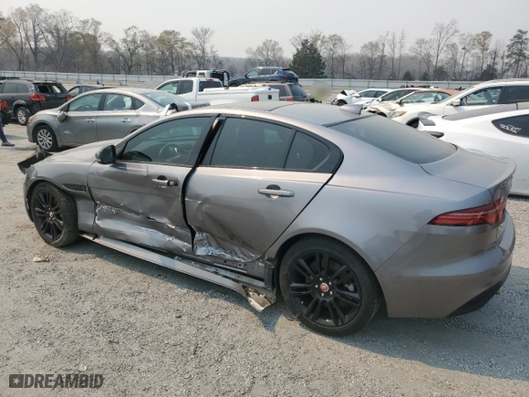 2020 Jaguar XE S with VIN SAJAE4FX3LCP64897, listed as a Copart auction lot 50577185 with 15,639 mi miles and Salvage Title. Bid and sale history available at carsss.com. Image 2.