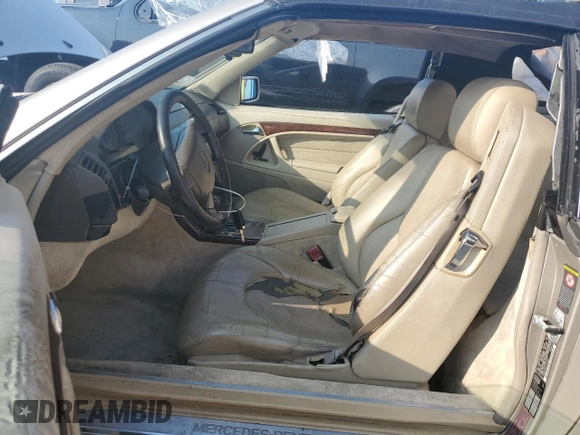 1996 Mercedes-Benz SL-Class with VIN WDBFA67F6TF131034, listed as a Copart auction lot 67532594 with 187,667 mi miles and Clean Title. Bid and sale history available at carsss.com. Image 7.