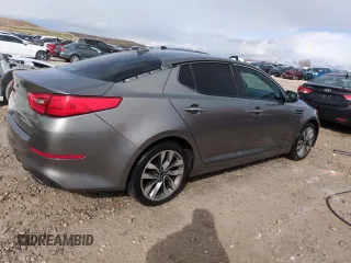 2015 Kia Optima SX with VIN 5XXGR4A78FG385600, listed as a Copart auction lot 49179985 with 120,789 mi miles and Salvage Title. Bid and sale history available at carsss.com. Image 3.