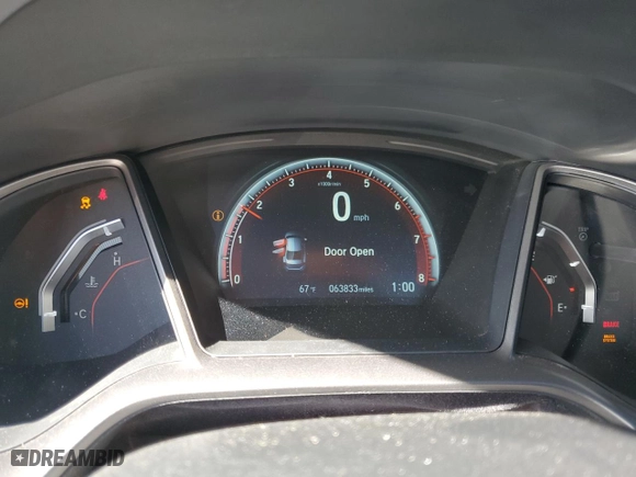 2018 Honda Civic Si Sedan with VIN 2HGFC1E59JH701551, listed as a Copart auction lot 82539684 with 63,833 mi miles and Clean Title. Bid and sale history available at carsss.com. Image 9.