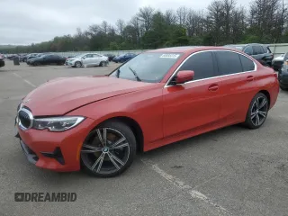 2020 BMW 3 Series 330i xDrive with VIN 3MW5R7J06L8B30505, listed as a Copart auction lot 60885315 with 77,663 mi miles and Salvage title. Bid and sale history available at DreamBid. Image 1.