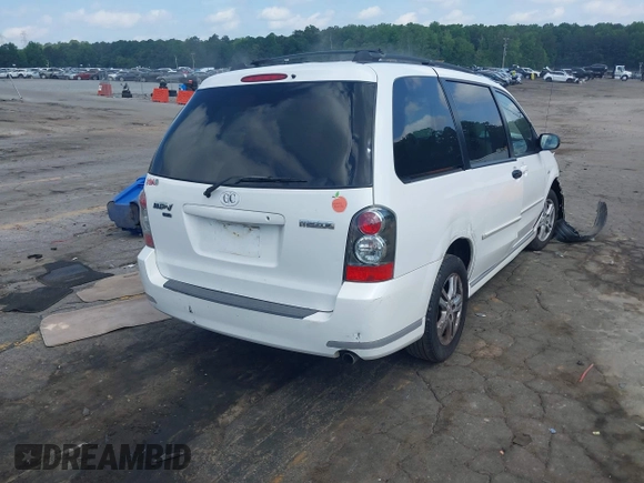 2006 Mazda MPV LX z VIN JM3LW28A560566045, wystawiony jako IAAI lot #42287295 z przebiegiem 259 493 mil mil oraz . Historia ofert i sprzedaży dostępna na DreamBid. Obrazek 4.