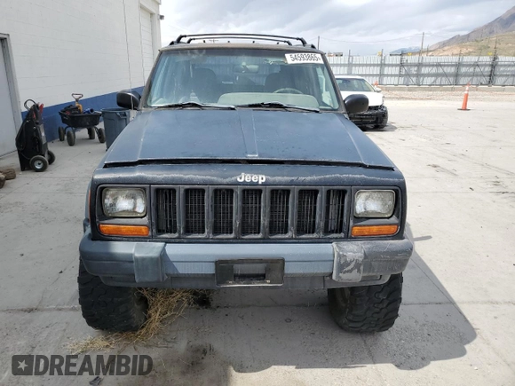 1998 Jeep Cherokee Sport with VIN 1J4FJ68S8WL219208, listed as a Copart auction lot 54593865 with 0 mi miles and Clean Title. Bid and sale history available at carsss.com. Image 5.