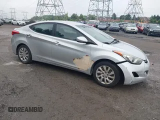 2012 Hyundai Elantra GLS with VIN KMHDH4AEXCU400457, listed as a IAAI auction lot 42395614 with 168,910 mi miles and . Bid and sale history available at DreamBid. Image 1.