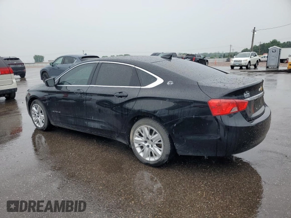 2015 Chevrolet Impala LS with VIN 2G11X5SL4F9163519, listed as a Copart auction lot 58365725 with 133,471 mi miles and Salvage title. Bid and sale history available at DreamBid. Image 2.