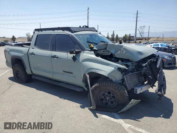 2023 Toyota Tundra Limited with VIN 5TFJA5DB2PX119177, listed as a Copart auction lot 62610775 with Not provided miles and Salvage title. Bid and sale history available at DreamBid. Image 4.
