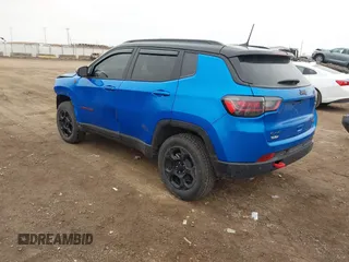2023 Jeep Compass Trailhawk with VIN 3C4NJDDN8PT551998, listed as a IAAI auction lot 41188039 with 6,531 mi miles and . Bid and sale history available at DreamBid. Image 3.
