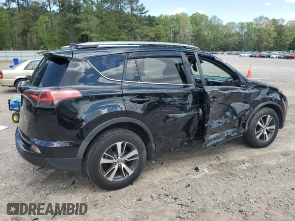 2018 Toyota RAV4 XLE with VIN 2T3RFREV7JW697470, listed as a Copart auction lot 52192305 with 109,420 mi miles and Salvage Title. Bid and sale history available at carsss.com. Image 3.