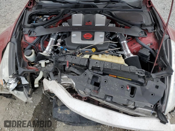 2014 Nissan 370Z Nismo with VIN JN1AZ4EH4EM631174, listed as a Copart auction lot 84396654 with Not Provided miles and Salvage Title. Bid and sale history available at DreamBid. Image 11.