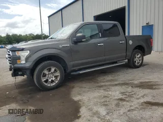2017 Ford F-150 XL with VIN 1FTEW1C86HKD49367, listed as a Copart auction lot 62867715 with 107,896 mi miles and Salvage title. Bid and sale history available at DreamBid. Image 1.