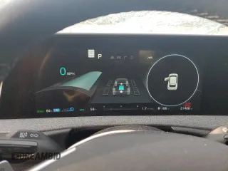 2022 Kia EV6 Wind with VIN KNDC3DLCXN5076952, listed as a Copart auction lot 46746625 with 21,488 mi miles and Salvage Title. Bid and sale history available at carsss.com. Image 9.