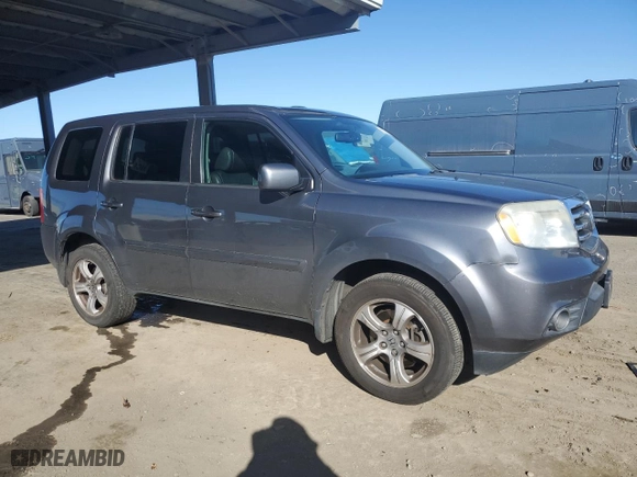2013 Honda Pilot EX-L with VIN 5FNYF3H57DB011233, listed as a Copart auction lot 51667865 with 212,158 mi miles and Clean Title. Bid and sale history available at carsss.com. Image 4.