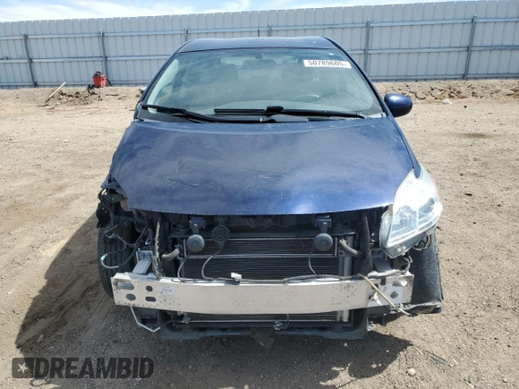 2015 Toyota Prius Four with VIN JTDKN3DU4F0434357, listed as a Copart auction lot 50789605 with 117,833 mi miles and Salvage Title. Bid and sale history available at carsss.com. Image 5.
