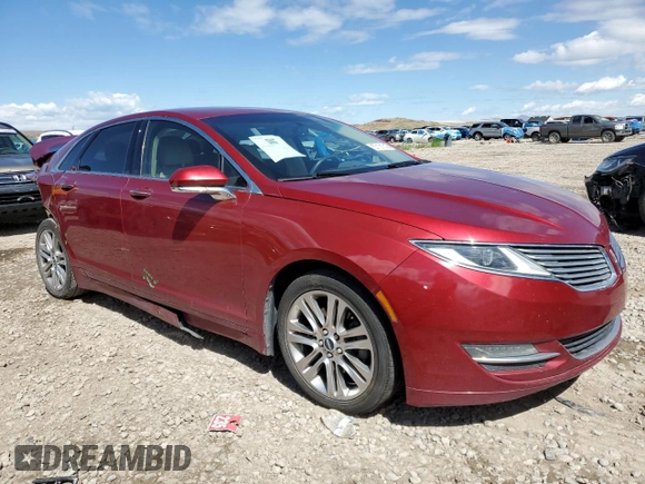 2013 Lincoln MKZ z VIN 3LN6L2G95DR804619, wystawiony jako Copart lot #57101315 z przebiegiem Nie podano mil oraz Szkoda całkowita • Salvage title. Historia ofert i sprzedaży dostępna na DreamBid. Obrazek 4.
