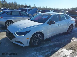 2023 Hyundai Sonata Limited with VIN KMHL34J26PA328440, listed as a IAAI auction lot 41502323 with 34,462 mi miles. Bid and sale history available at carsss.com. Image 2.
