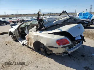 2013 Bentley Continental GT with VIN SCBGU3ZA4DC085710, listed as a Copart auction lot 87856195 with Not Provided miles and Salvage Title. Bid and sale history available at DreamBid. Image 2.