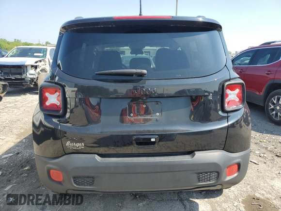2018 Jeep Renegade Sport with VIN ZACCJBAB3JPH59498, listed as a Copart auction lot 63930325 with 29,723 mi miles and Clean title. Bid and sale history available at DreamBid. Image 6.