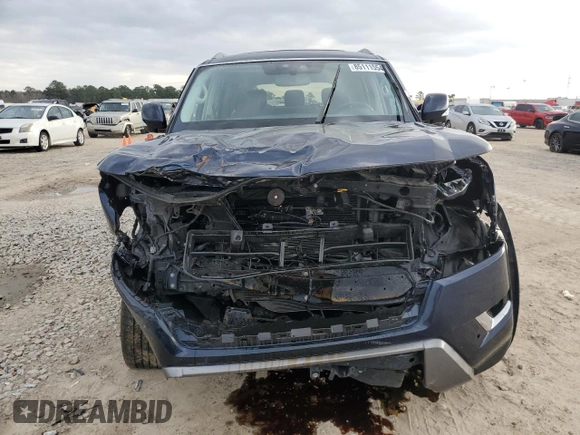 2022 Nissan Armada SL with VIN JN8AY2BDXN9677573, listed as a Copart auction lot 85111554 with 42,637 mi miles and Salvage Title. Bid and sale history available at carsss.com. Image 5.