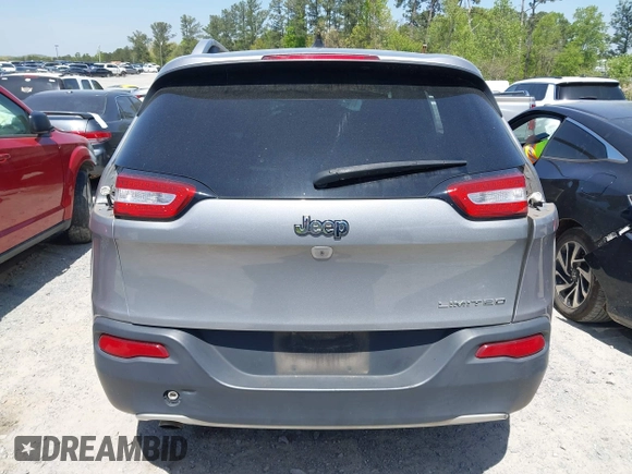 2015 Jeep Cherokee Limited with VIN 1C4PJLDB4FW584952, listed as a IAAI auction lot 42027257 with 146,198 mi miles and . Bid and sale history available at DreamBid. Image 16.