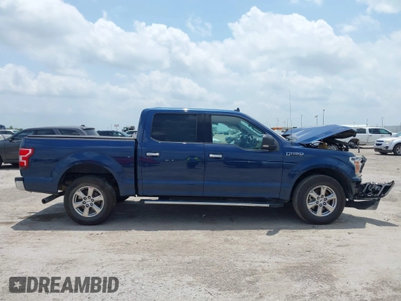2018 Ford F-150 XL with VIN 1FTEW1C58JKD53884, listed as a IAAI auction lot 42402222 with 159,330 mi miles and . Bid and sale history available at DreamBid. Image 13.