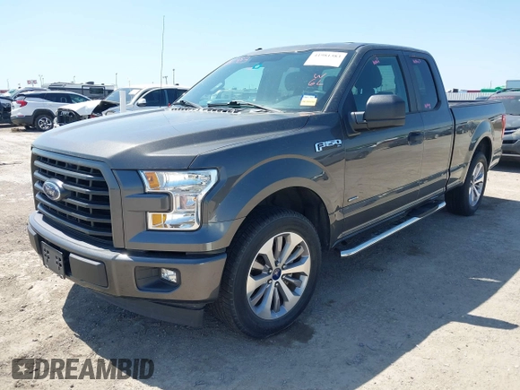 2017 Ford F-150 XL with VIN 1FTEX1CP7HKD40133, listed as a IAAI auction lot 41981383 with 90,005 mi miles and . Bid and sale history available at DreamBid. Image 19.