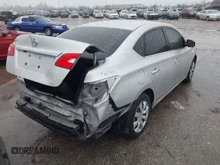 2018 Nissan Sentra S with VIN 3N1AB7AP4JY302128, listed as a IAAI auction lot 41437700 with 113,694 mi miles and . Bid and sale history available at DreamBid. Image 4.