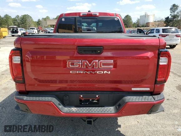 2024 GMC Canyon 4WD Elevation with VIN 1GTP6BEK7R1141626, listed as a Copart auction lot 48990265 with 4,499 mi miles and Clean Title. Bid and sale history available at carsss.com. Image 7.
