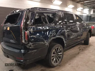 2022 Cadillac Escalade ESV Sport Platinum with VIN 1GYS4RKL4NR244529, listed as a IAAI auction lot 41071149 with 50,641 mi miles and . Bid and sale history available at DreamBid. Image 4.