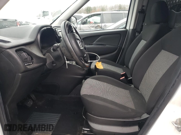 2020 Ram ProMaster City Cargo Van Tradesman with VIN ZFBHRFAB1L6P33450, listed as a Copart auction lot 46690255 with 107,054 mi miles and Salvage Title. Bid and sale history available at carsss.com. Image 7.